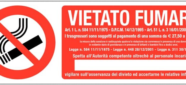 SPECIALE – Il 10 Gennaio 2005 entrava in vigore la Legge Sirchia per la tutela dal fumo passivo. Documentazione per i media