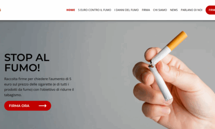 Sosteniamo 5 EURO contro il fumo