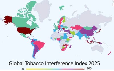 Interferenza dell’industria del tabacco. Nel 2025, Italia all’82esimo posto. È quasi un primato … ma negativo
