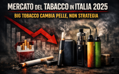 Il mercato dei tabacchi in Italia nel 2025: Big Tobacco cambia pelle, non strategia
