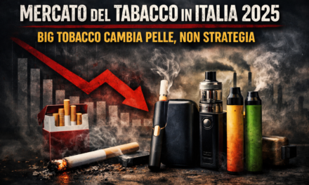 Il mercato dei tabacchi in Italia nel 2025: Big Tobacco cambia pelle, non strategia